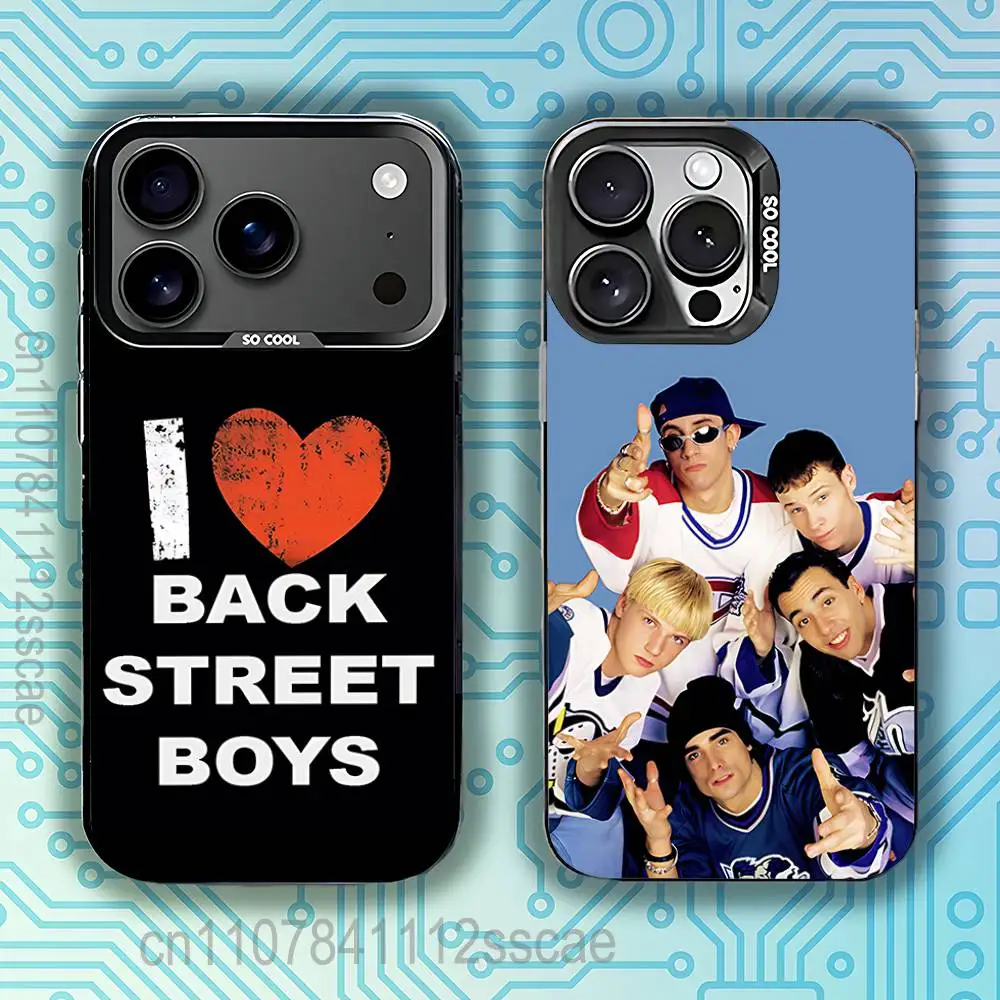 

B-Backstreet Boys BSB Phone Case For iPhone 17,16,15,14,13,12,11,Pro,Max,Plus,E,Air,Mini Black Tpu IMD Cover
