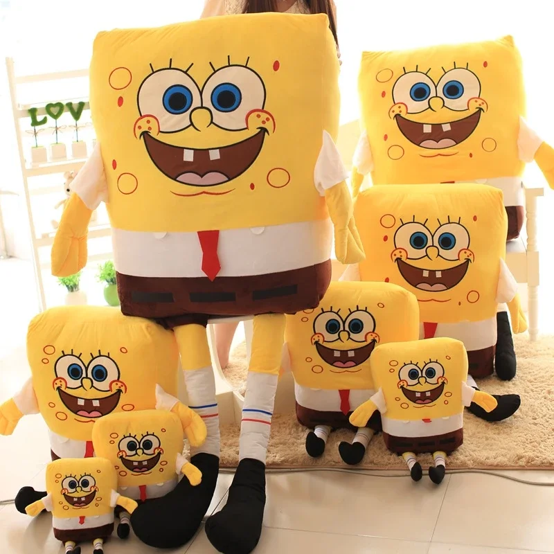 Grande Formato Molto Morbido SpongeBob Patrick Star Peluche Ripiene Anime Peluche Bambola Carina Peluche Cuscino Peluches Regali Ragazza