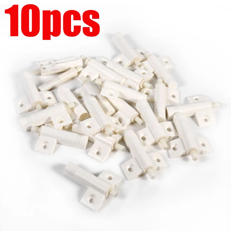 10PCS  Gray White Kitchen Cabinet Door Stop Drawer Soft Quiet Close Closer Damper Buffers For Furniture Hardware