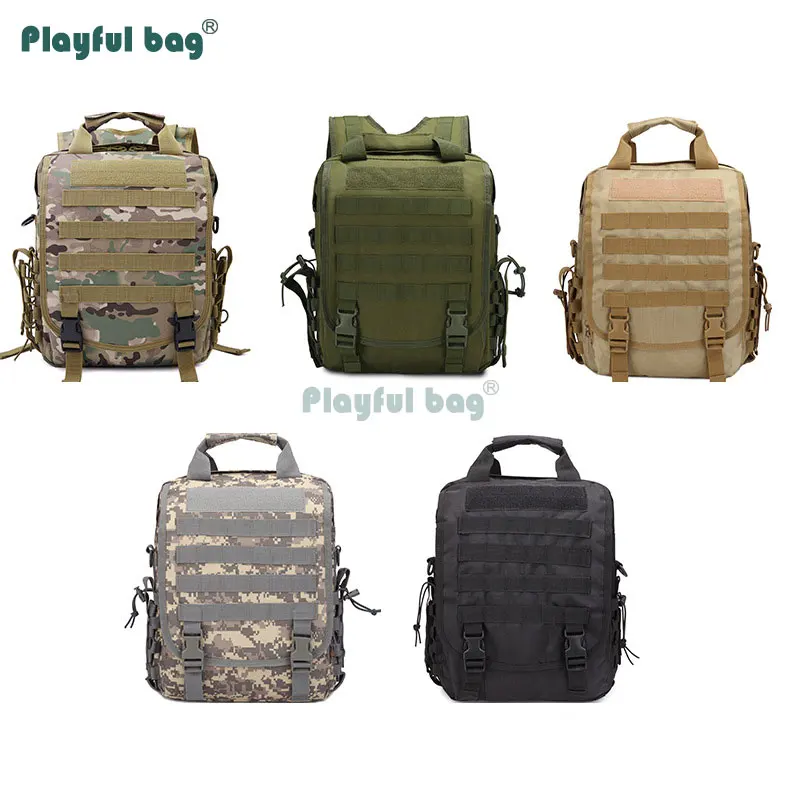 

Playful bag 10L Camouflage Backpack 900D Waterproof Sports Shoulder Bag Portable Men's Traveling Backpack AVA79