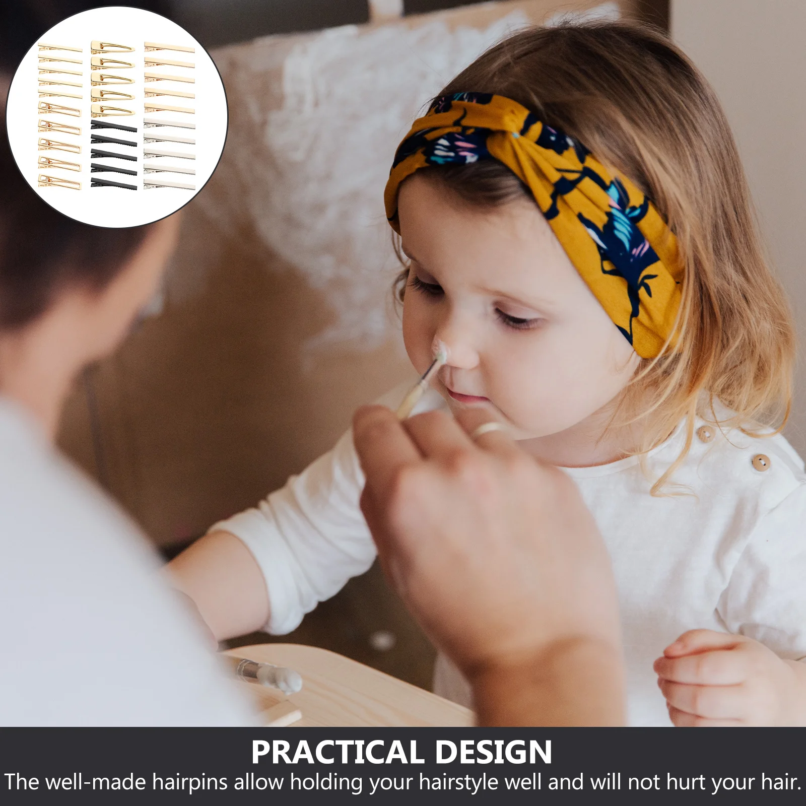 

60 шт. металлические заколки для волос, многофункциональная заколка из сплава для Diy, стильные заколки для волос, зажимы для укладки волос, изготовление декоративных заколок