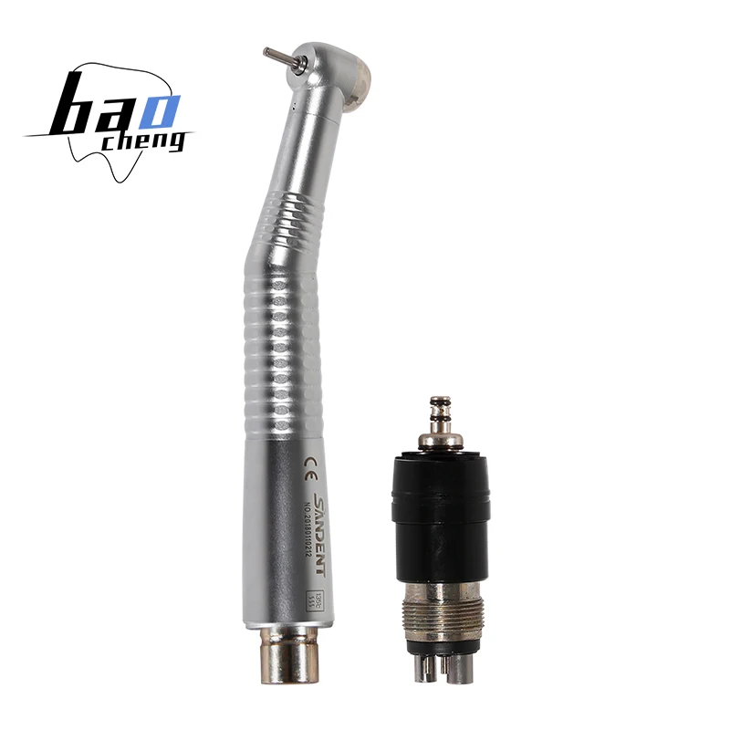 

den tal Mini Small Head Handpiece High Speed Air Turbine with Quick Coupler 4Hole