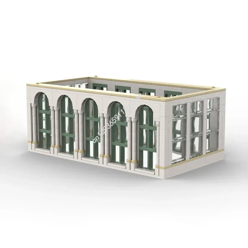 518-teiliges City Botanischer Garten Erweiterungsset (10 Bausteine) für Set 21353 Modulares Modell MOC Bausteine Stapelbare Kreative Bausteine