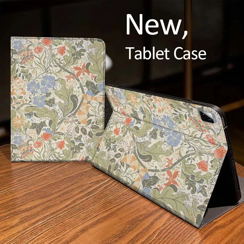 

Colorful Floral Pattern Design Case For Xiaomi Mi Redmi Pad 2 4 5 7S 6S 6 7 8 Plus SE Pro K 2025 inch 8.7 11 Tablet