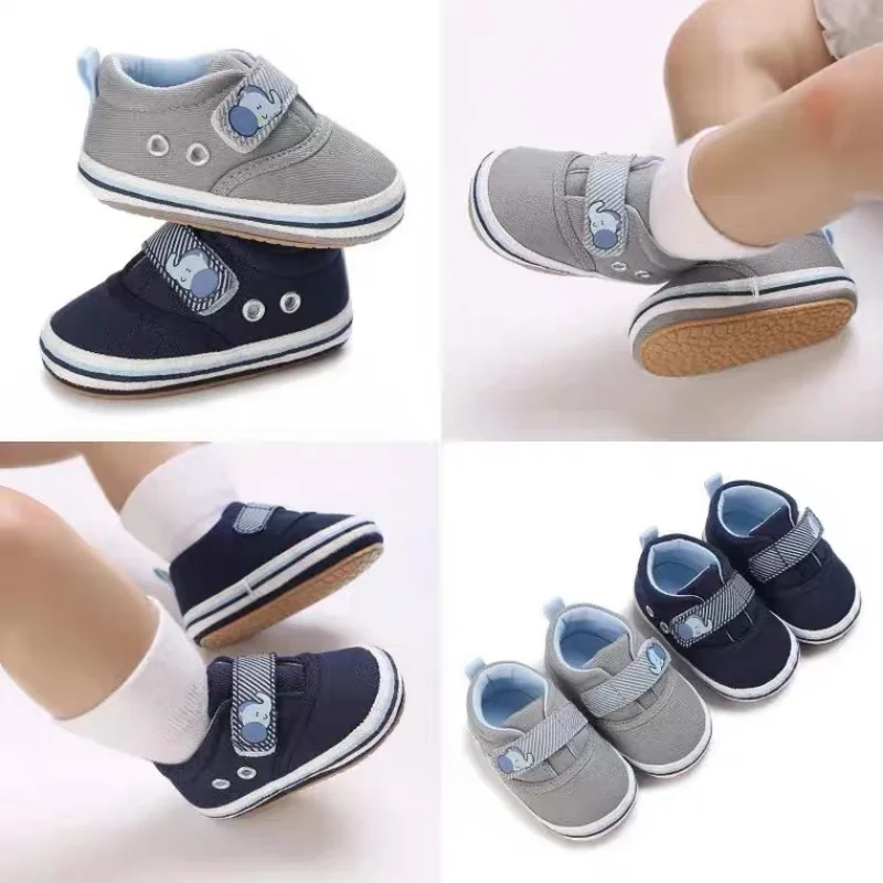 Baby Cute Elephant Sports Shoes 0-18 Months Baby Soft soled Non slip Sports Shoes First Walking Shoes