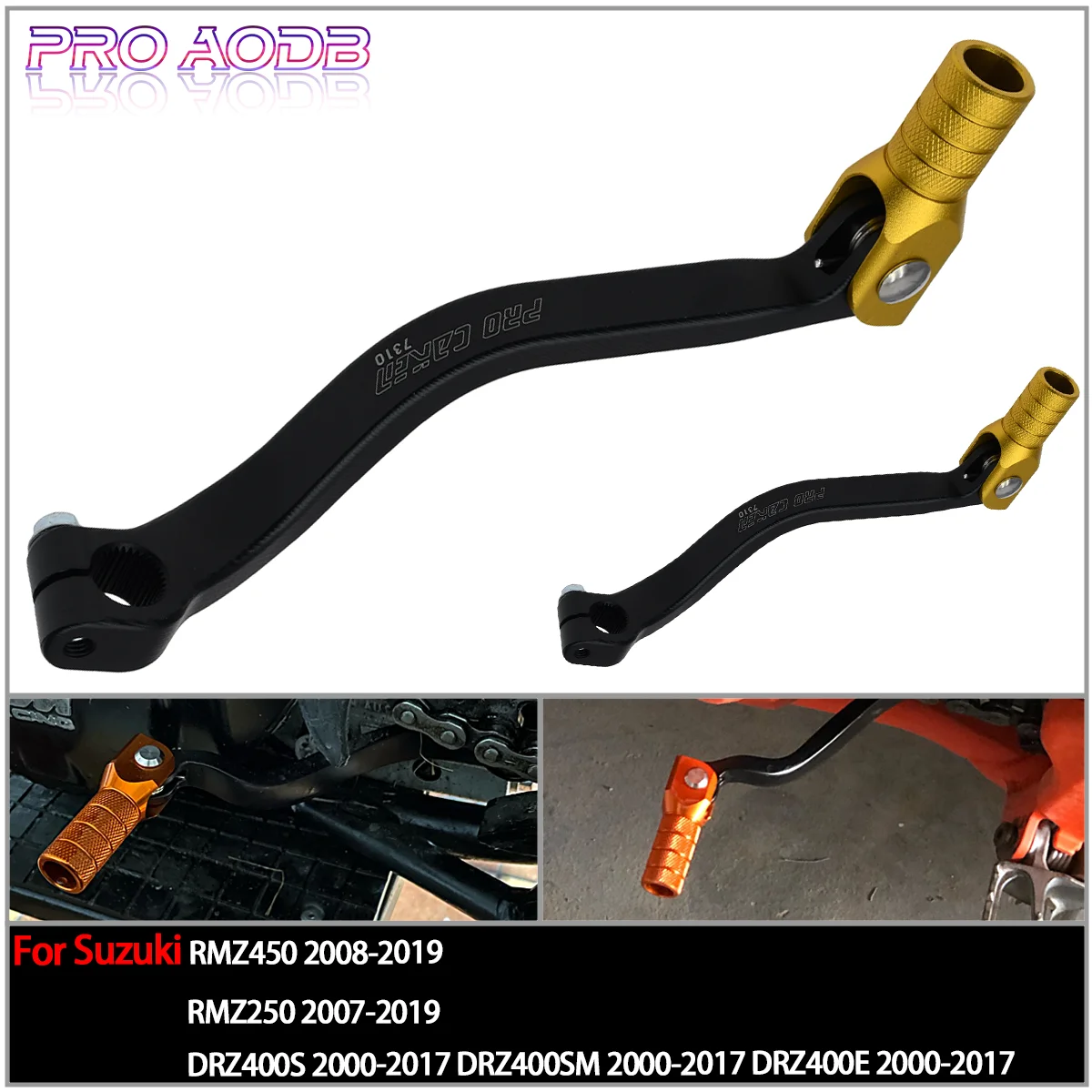 

Motorcycle Forged Gear Shift Lever Pedal For Suzuki RMZ450 RM-Z450 RMZ-450 RM Z450 RMZ 450 2008-2016 2017 2018 2019 2020