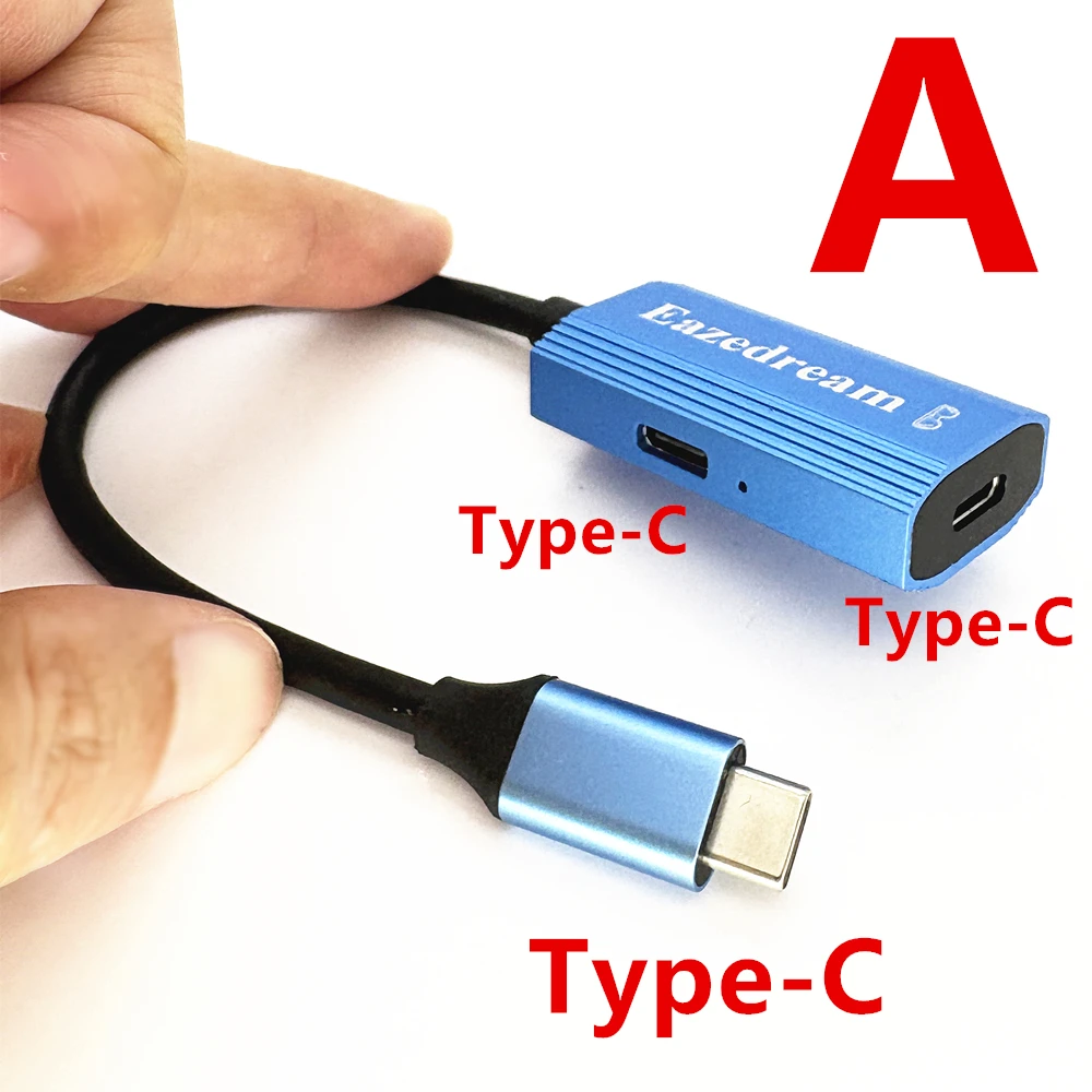 Eazedream AR Gläser Hub Nahtlose Multi-Gerät Typ-C HDMI-kompatibel Lade Adapter für Xreal Beam Viture Rokid Station Rayneo XR USB-C 7