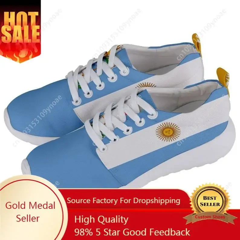 Unique Argentina Flag Shoes Sports Shoes Mens Womens Teenager Customized Sneakers Tailor-Made Shoes