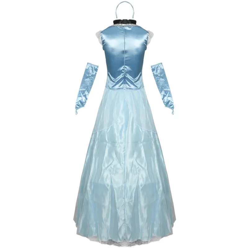 AA Costume da Cenerentola di Halloween Principessa sexy da neve con fantasia per donne adulte 2025 Nuovo