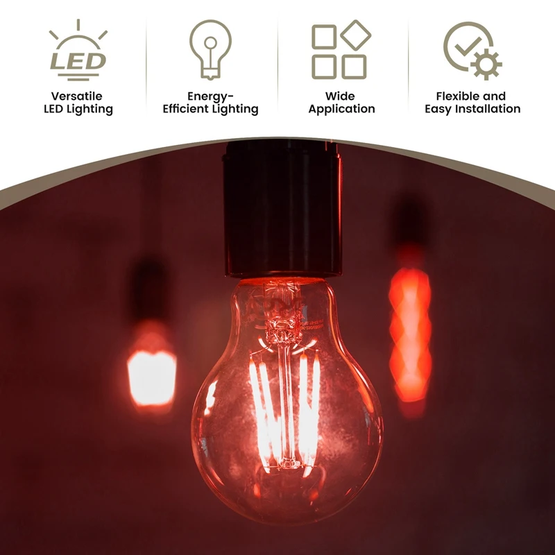 30 шт., 3 В, ультратонкая светодиодная гибкая нить, 60 мм, ретро детали лампы, светодиодная нить накаливания