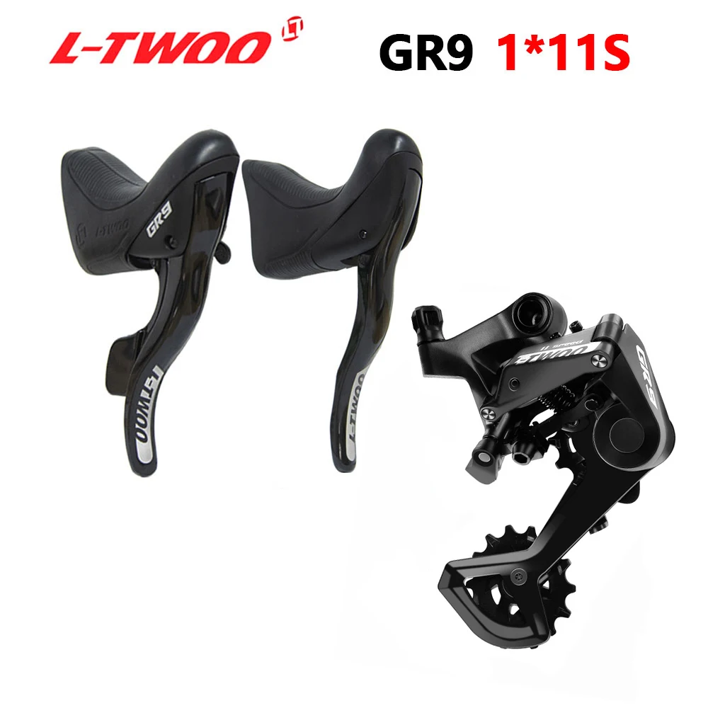 LTWOO GR9 1x11 Speed Road Gravel Bike Groupset 11V R/L Shifter Lever Without Damping Rear Derailleur Kit Bicycle Cycling Parts