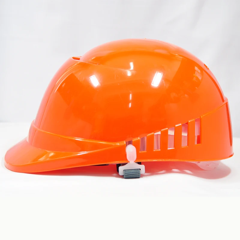 Safety Helmet Work Hard Hat with Plastic Cushion Lining, Construction Anti-collision Safety Helmet, Red, Yellow, Blue, White