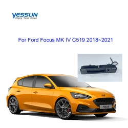 jiayoutu tailgate rear camera For Ford Focus MK IV C519 2018 2019 ~2021 CCD car backup rearview camera /OEM Trunk handle camera