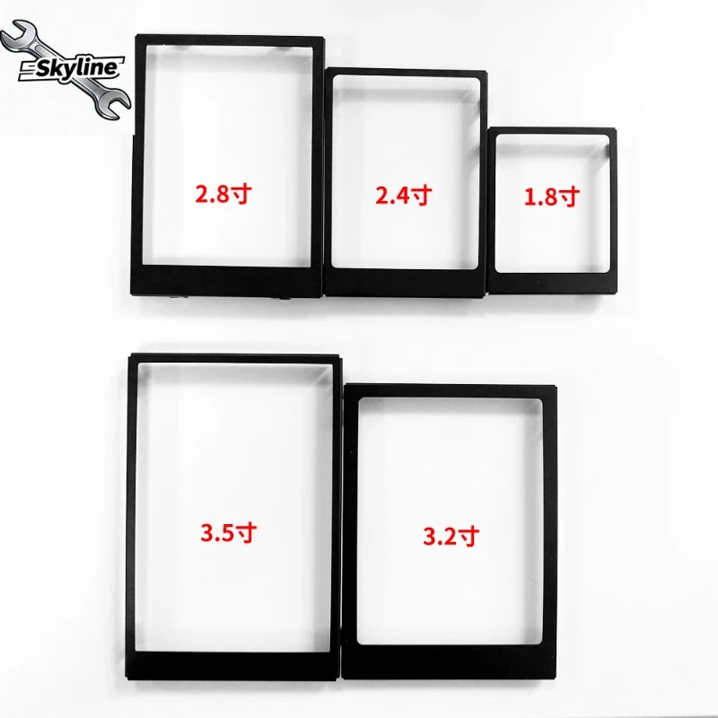 LCD Screen Mount Iron Frame Replacement, Sizes:1.8/2.4/3.2/3.5/4.3/5/7/10.1 Inch