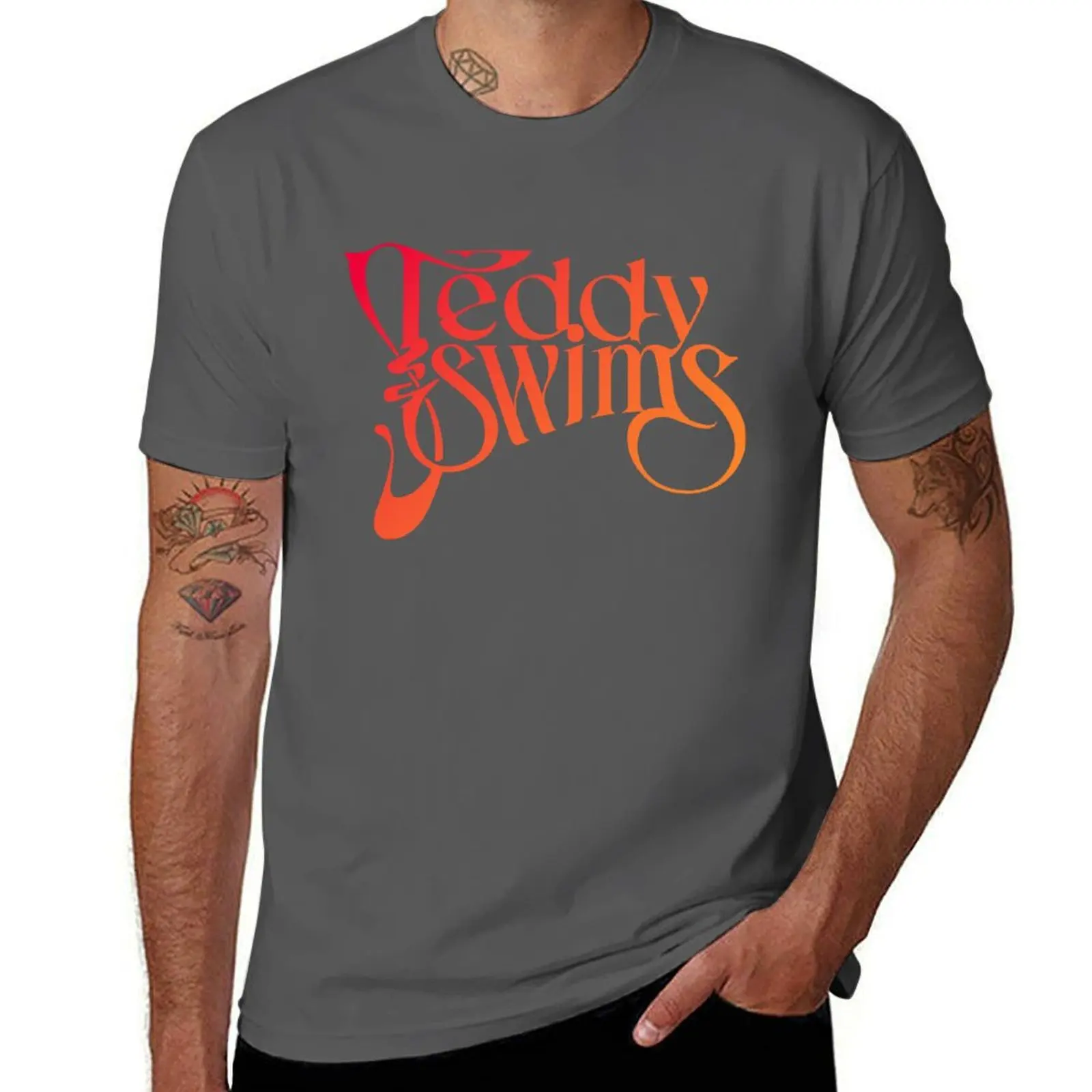 

SWIMS TEDDY T-Shirt Soft Cotton Print T-Shirt