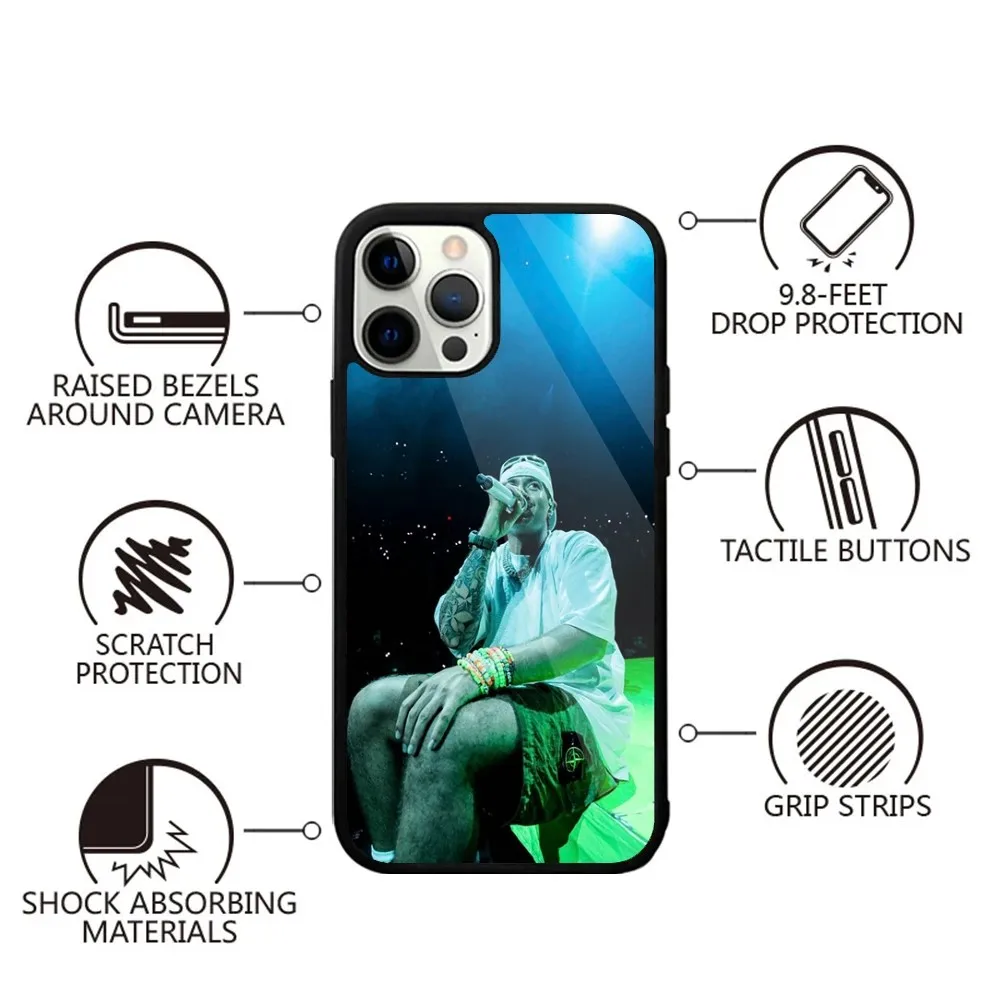 Feid F-Ferxxo Singer SIXDO Phone Case For iPhone 15,14,13,12,11,Plus,Pro,Max Mini Magsafe Magnetic Wireless Charging