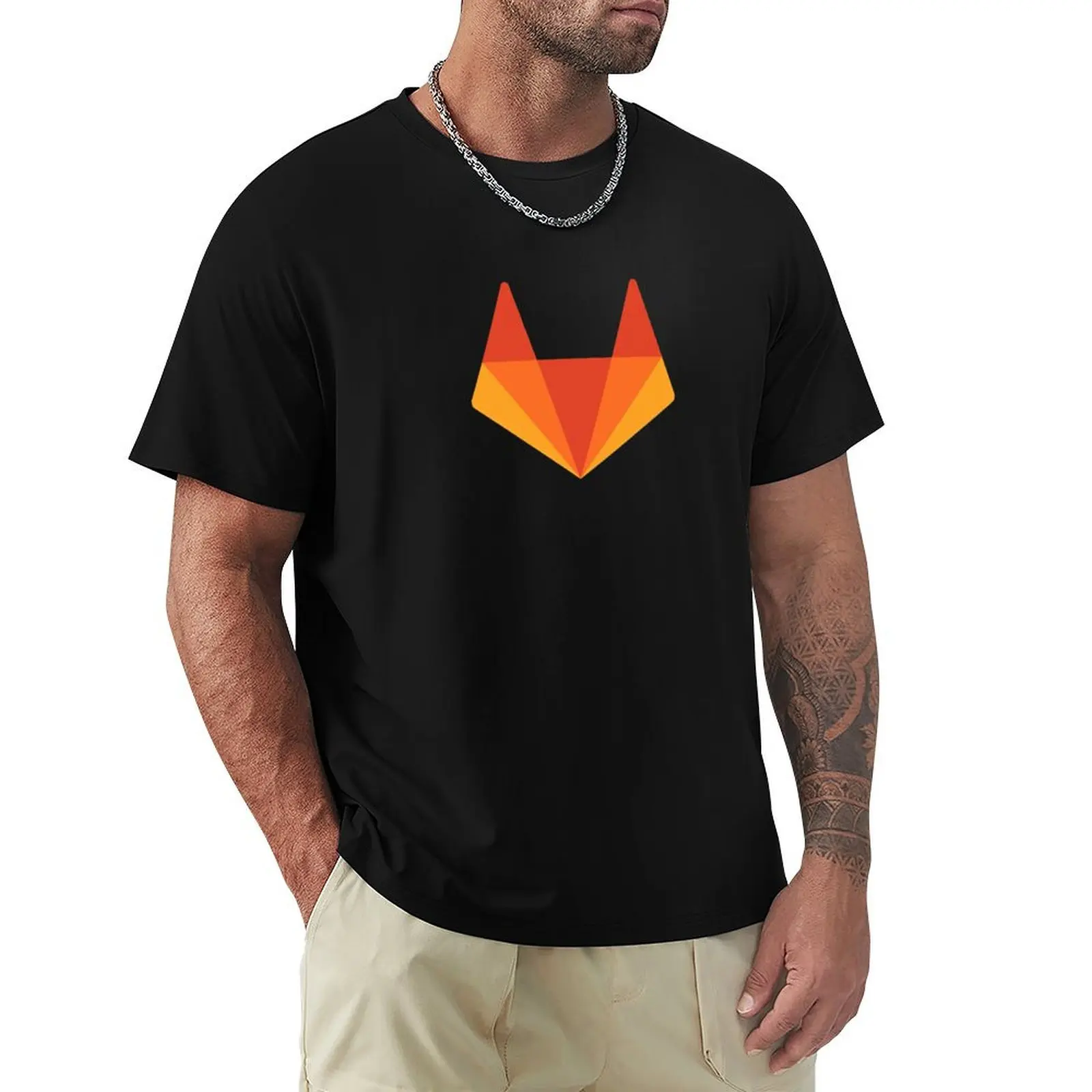 Camiseta con logotipo de Gitlab camiseta