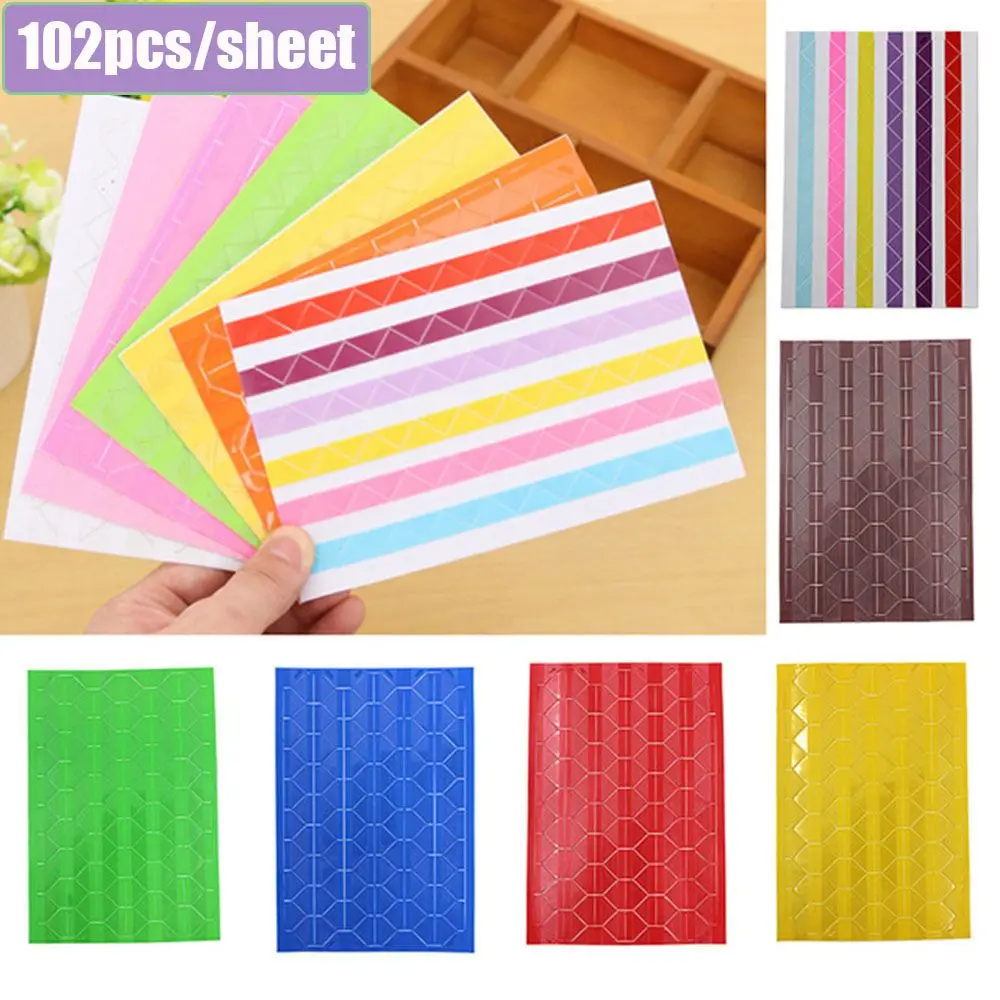 10 sheets DIY Handmade Vintage Scrapbooking Photo Corner Protectors Picture Frame Stickers Album