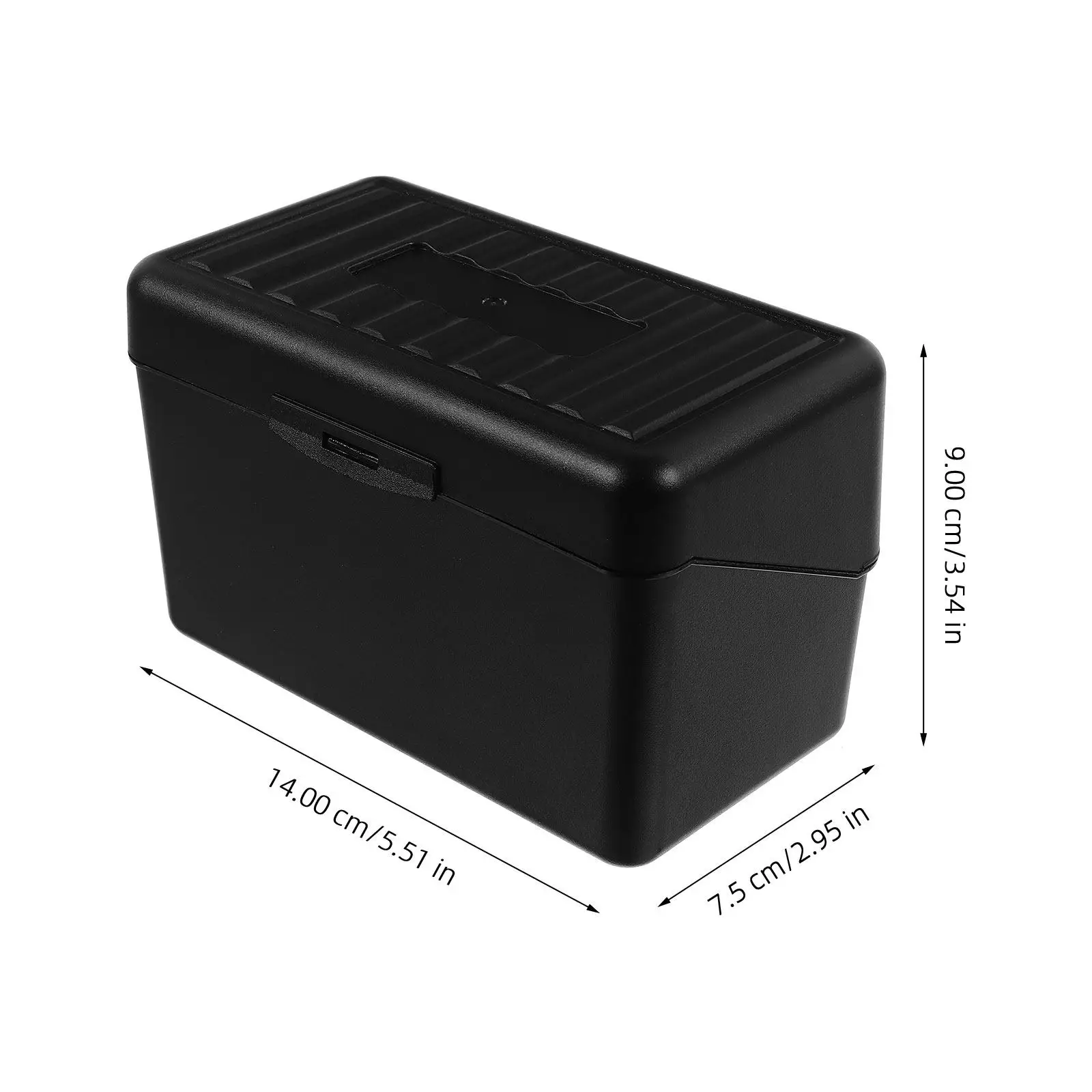 Card Container Name Holder Appointment Organizer Black Convenient Cards Office Desktop