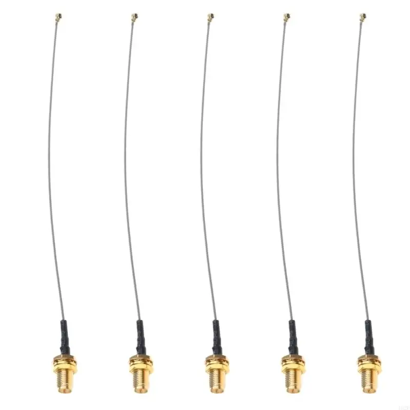 

462E 5Pcs/10Pcs WiFi Pigtail Cable Low Loss Coaxial Cable 1.13mm Coax Cables Wire IPX IPEX to SMA Female Extension Cable
