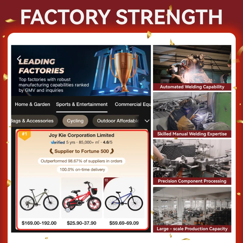 

JOYKIE OEM And ODM Custom Size 21 Speed Aluminum Alloy Disc Brake Mountain Bike Bicycle For Adult