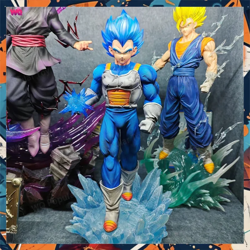 Statue Goku Super Saiyan Blue Sur Base De Glace – Dragon Ball – 33cm