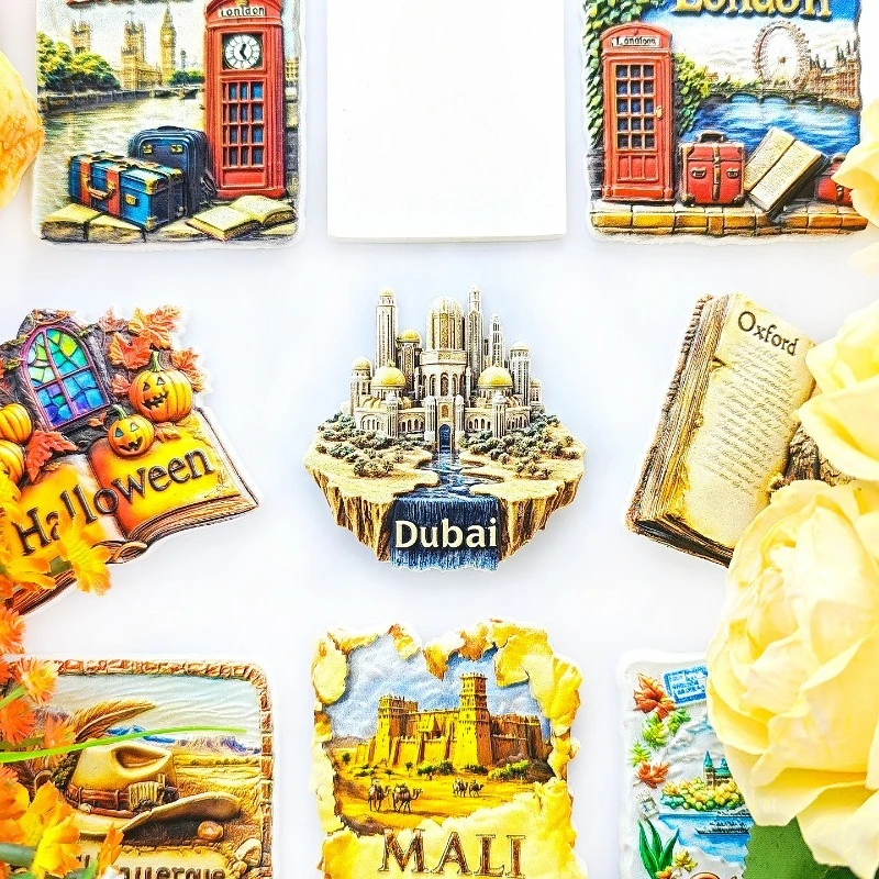 Dubai Oasis Fridge Magnet - 3D - Car Accessories Dubai recension och pris