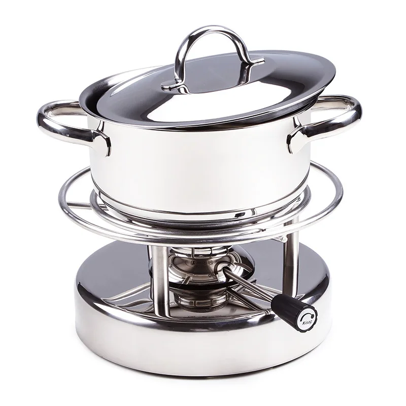 

Stainless steel pot, gas stove for household catering