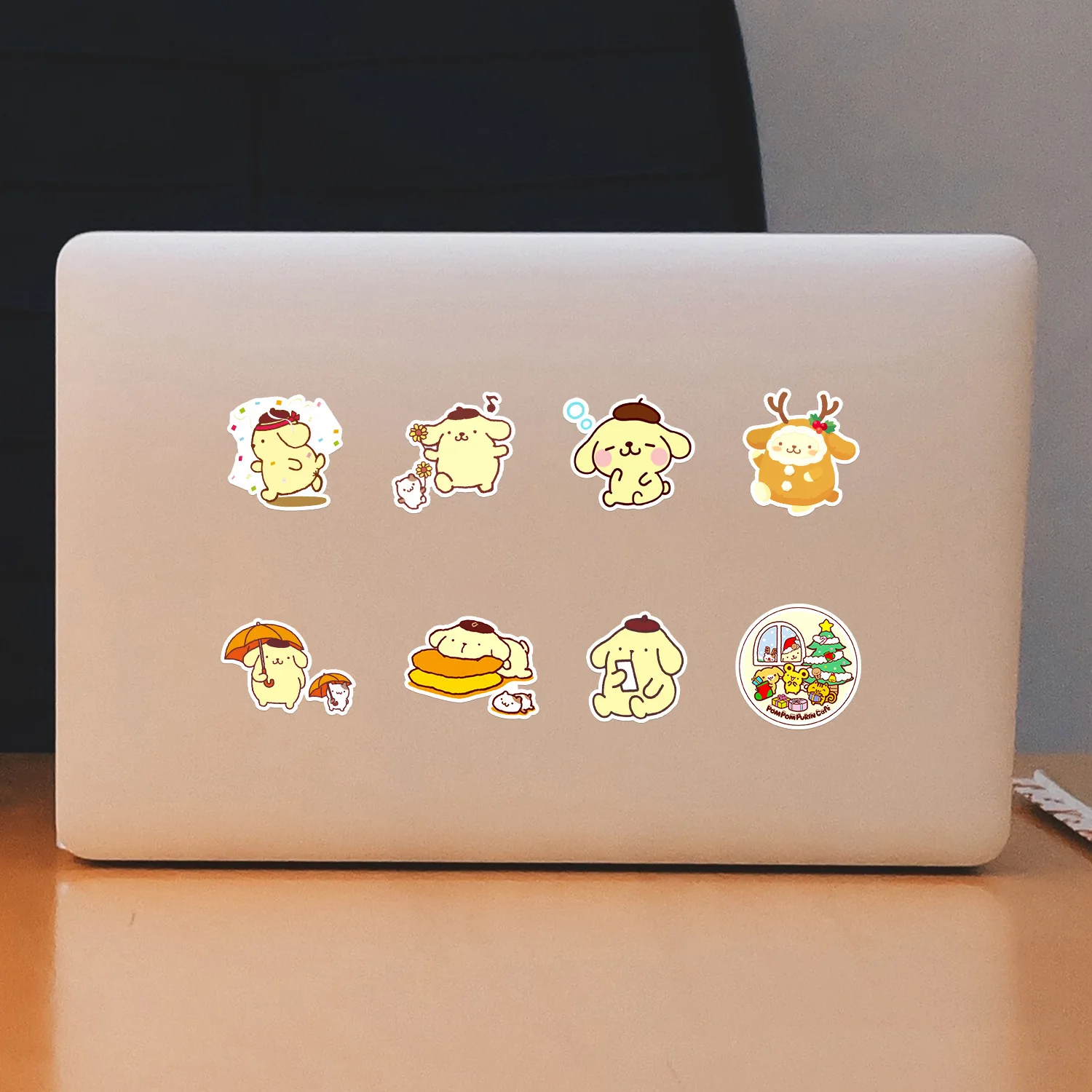 50PCS Cute Pompompurin Stickers Anime Cartoon DIY Kids Toys Phone Laptop Guitar Stationery Sanrio Graffiti Sticker Girls Gift