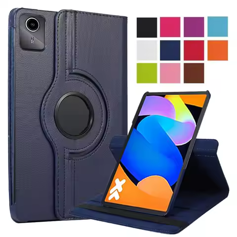 For Lenovo Xiaoxin Pad 11 2025 Smart Case TB335FC 360 Rotating Stand Cover Funda For Lenovo idea tab 11" Tablet tb336zu tb336fu