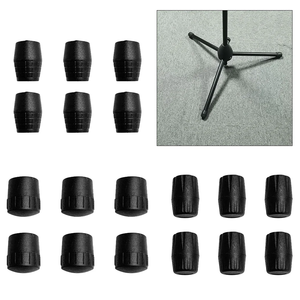 

6PCS Microphone Stand Foot Pads Protector Cap Cover Rubber Microphone Stand Pads Easy Installation Long-lasting Material