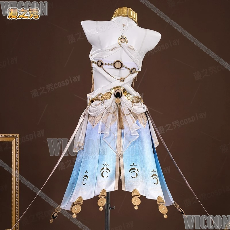 Iuno Priestess Wuthering Waves Cosplay Roupas Peruca Roupa Vestido Meninas Roupas de Jogo de Halloween Roupas Ornamento de Carnaval