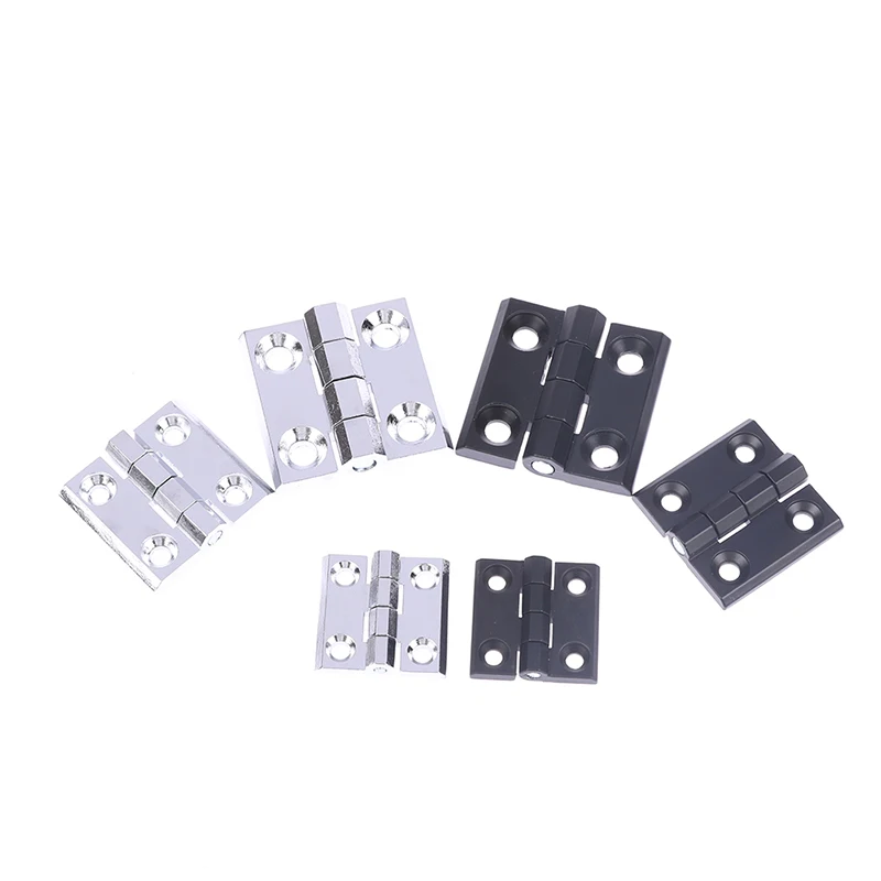 【40x40/50x50 Zinc Alloy Square Folding Hinge Surface Mounted Hinge Distribution Cabinet Industrial Power Cabinet Hinge】