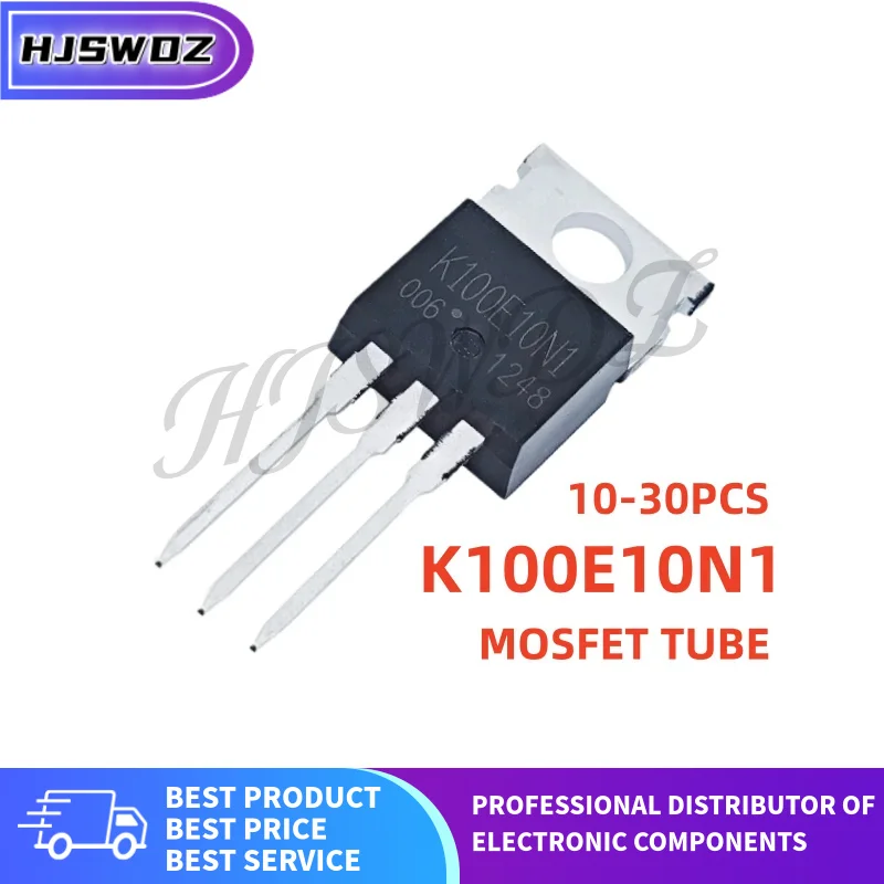 10~30pcs K100E10N1 TK100E10N1 TO-220 MOS FET Field effect tube Controller 100% NEW