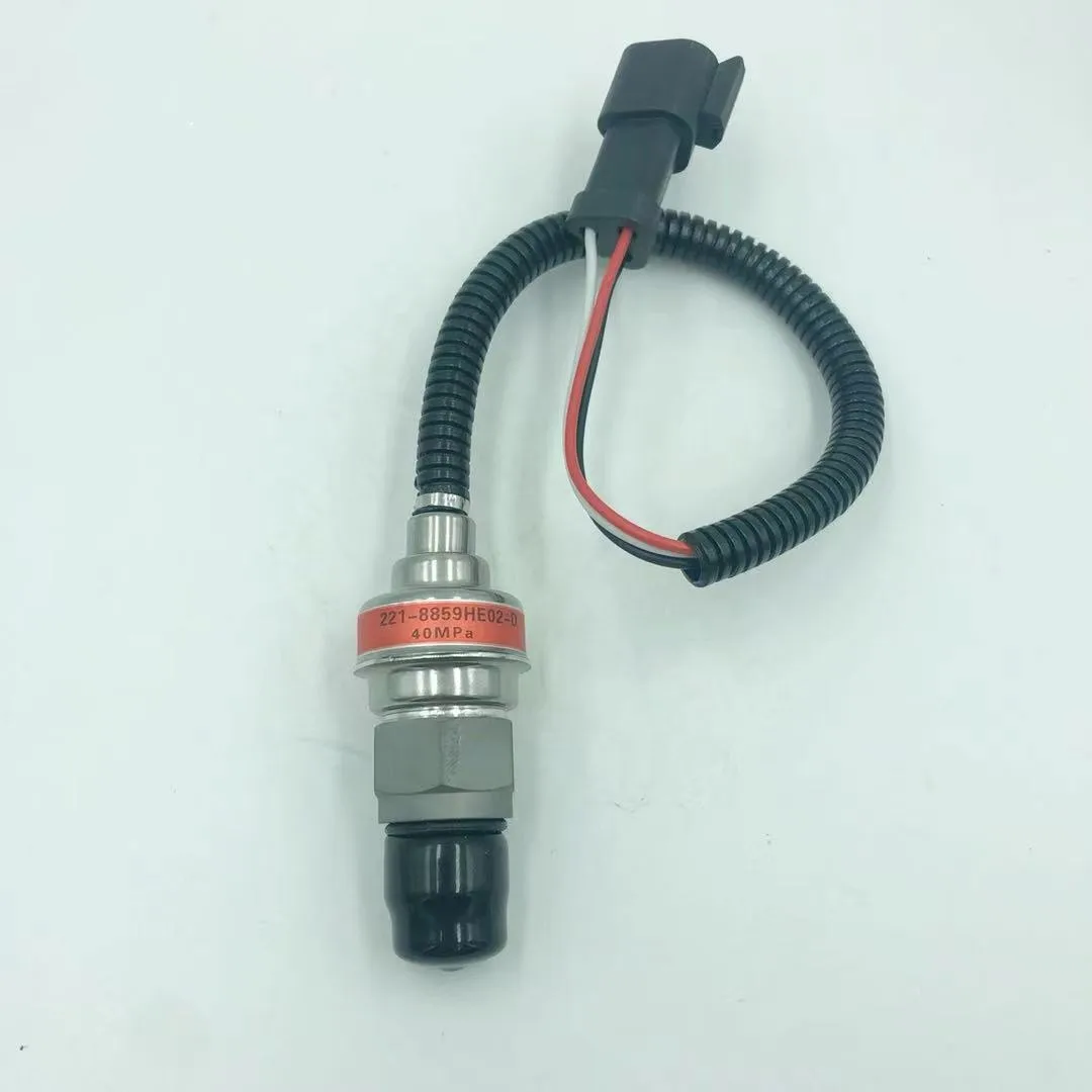 2218859 221-8859HE02-D 40MPa Sensor de alta presión para piezas de excavadora de maquinaria de construcción CAT Caterpillar E320D 320D