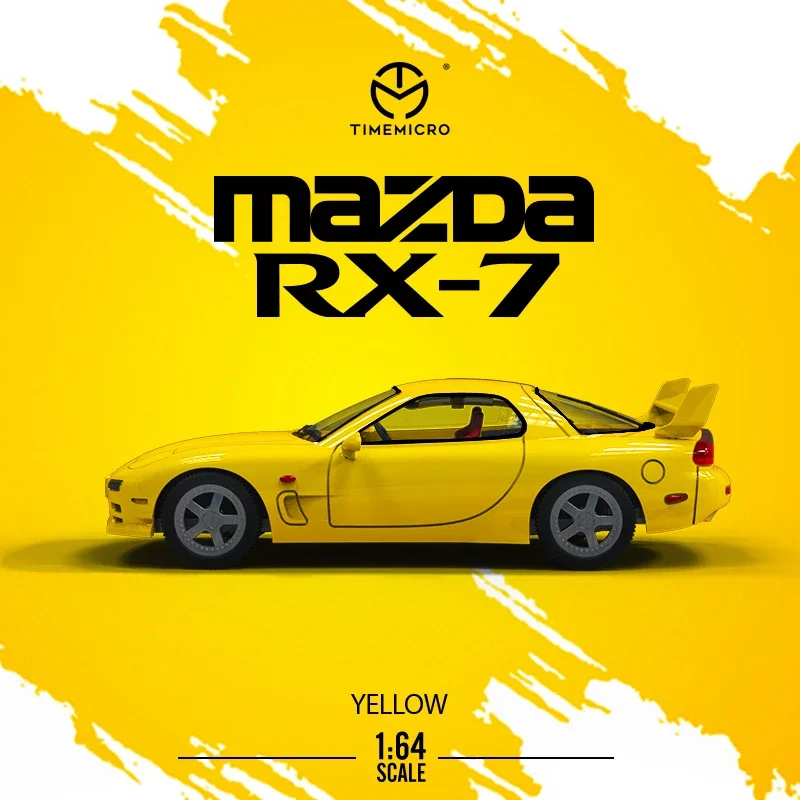 Mazda rx7-洗練されたエディション合金スポーツカーモデル,ミニデザイナーモデル,金属,ミニチュア,ハイシミュレーション,小売ボックス付き装飾