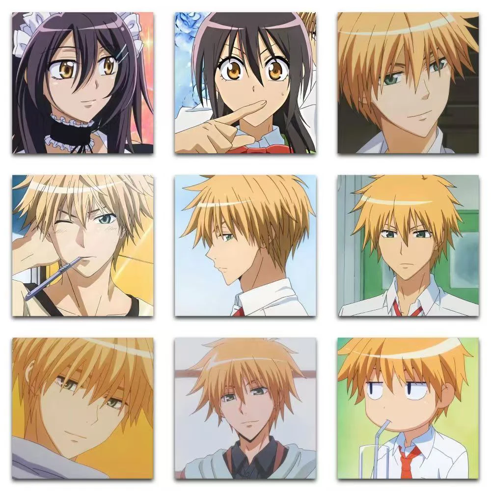 10/30/59pcs Ayuzawa Misaki Maid Sama Stickers Cool Usui Takumi Anime Sticker Scrapbooking Aesthetics Bike Phone Waterproof Decal