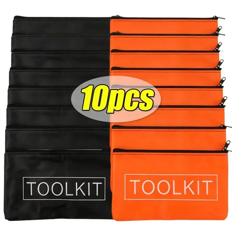 10/1PCS Multi-function Tool Bags Portable Large Capacity Oxford Canvas Waterproof Storage Bag Hardware Toolkits Organizer Pouch