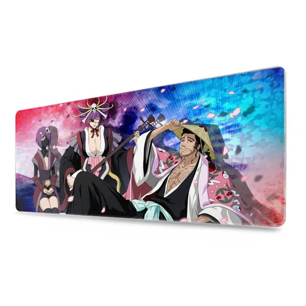 Bleach Kyoraku Shunsui Mouse Pad Tablet mouse Pad Laptop xl desktop mate, cute HD Rainbow Gaming keyboard pad, Player, 90x40