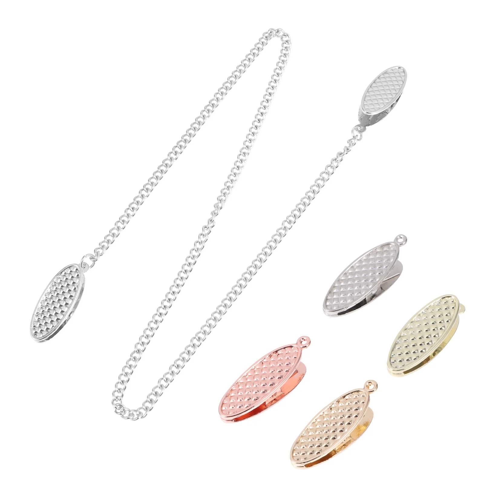 

5Pcs Napkin Clips Heavy Duty Durable Bib Holder Clips Secure Napkin Fixing for Meals Keep Clothes Clean Tidy Bib Holder