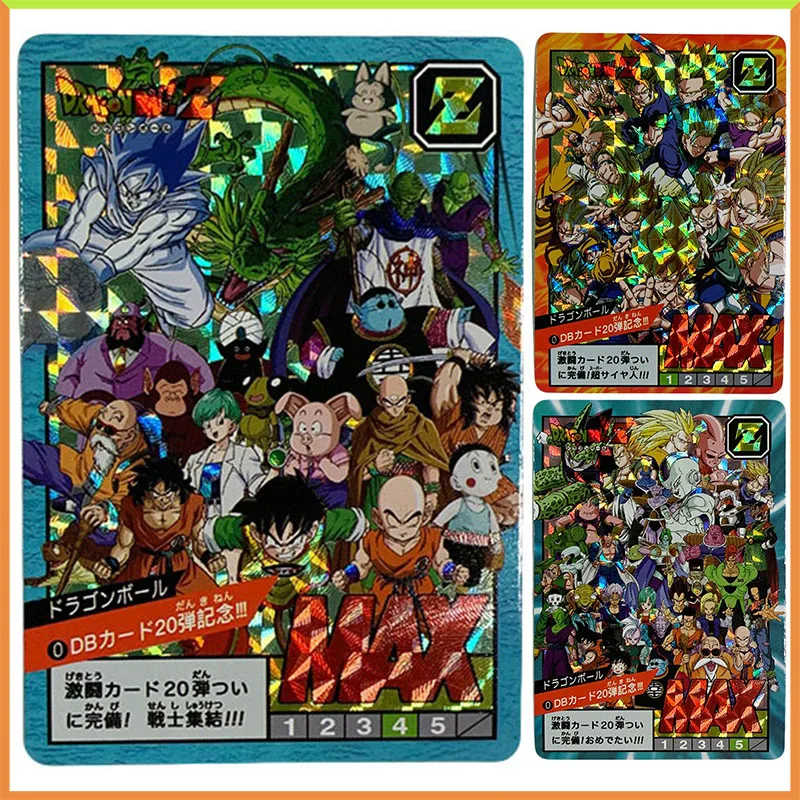 

Anime Dragon Ball DIY ACG Son Goku Son Gohan Bejita Yonsei Torankusu Toys for boys Collection Tabletop Games Card Birthday Gifts