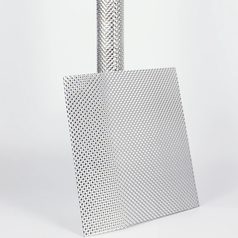 Automotive Exhaust Downpipe Thermal Insulation Turbo Pipe Stainless Steel Embossed Heat Shield