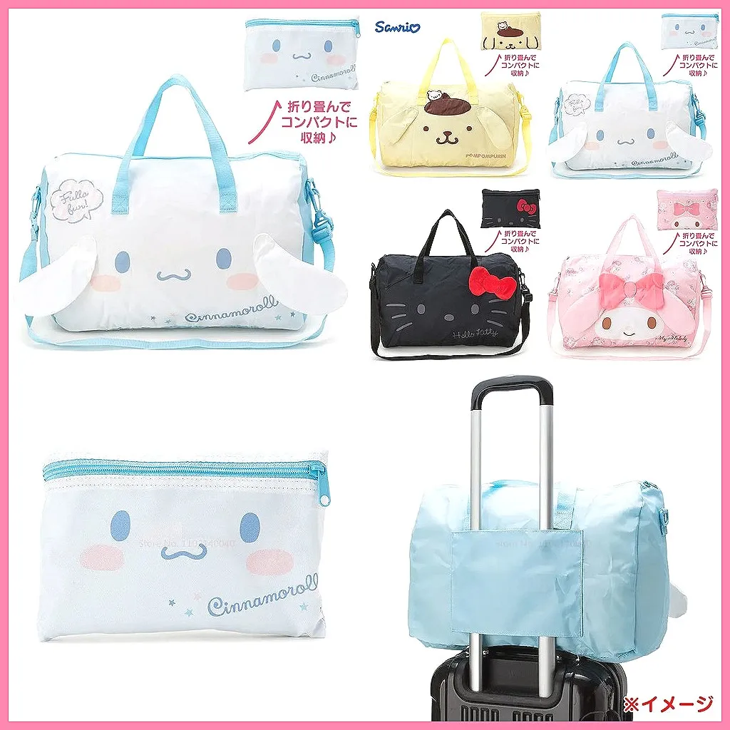 

Sanrio Hello Kitty My Melody Cinnamoroll Large Capacity Foldable Travel Duffel Bag