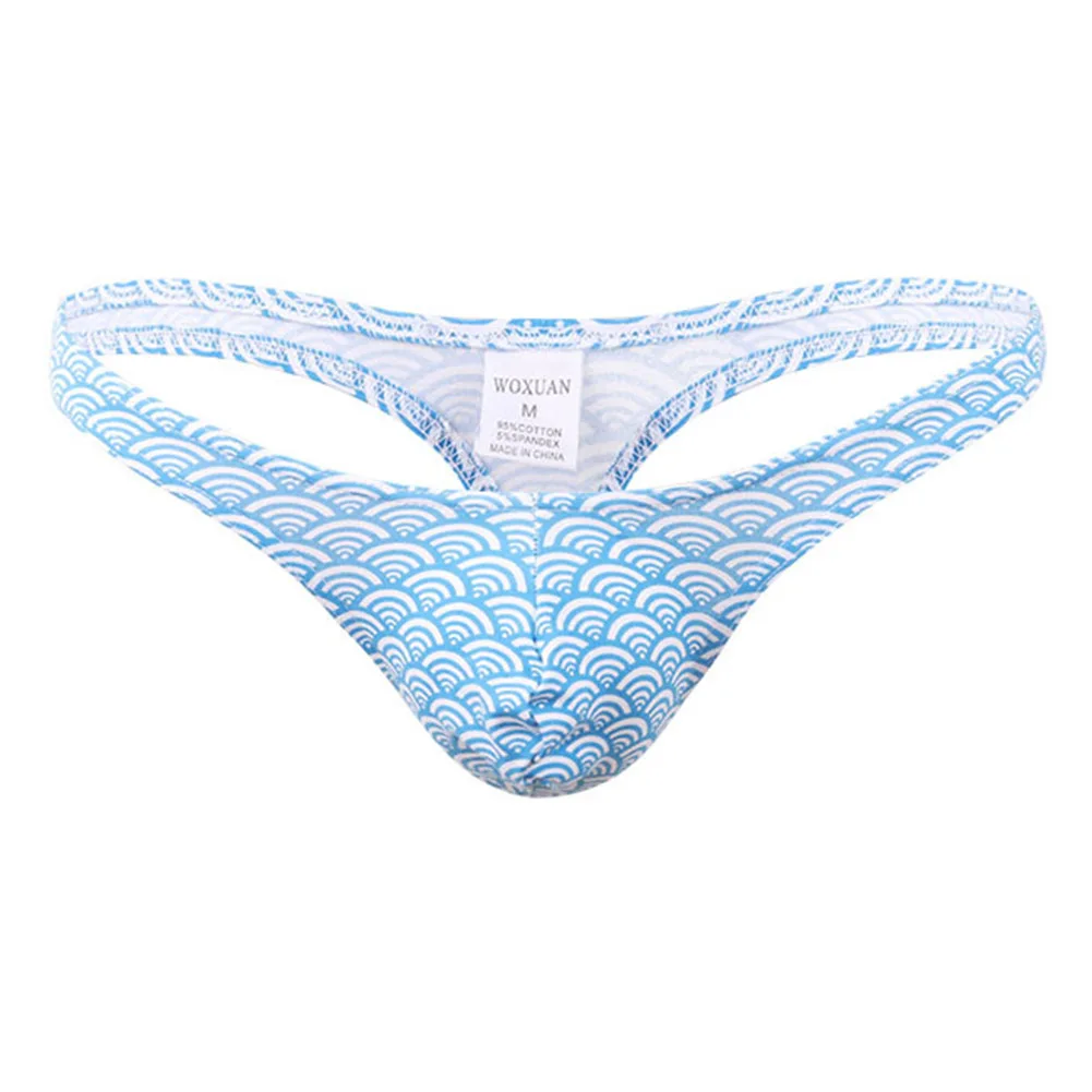 

Low Waist Men's G Strings Underwear with Breathable Cotton Fabric and Supportive Pouch Design Comfortable Thongs