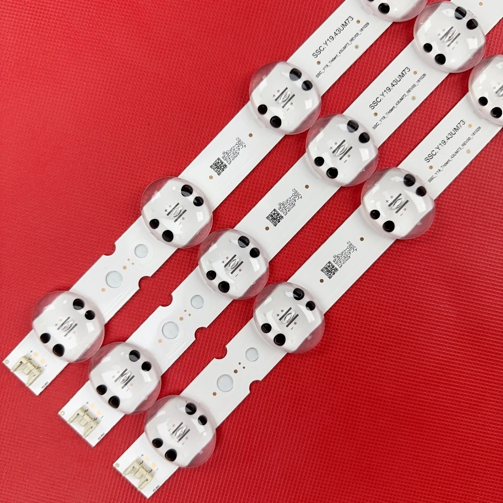 LED Backlight Strip For 43'' TV 43UM7340PVA 43UM4390PLC 43UM74006LB 43UM7450PLA 43UM7390PLC 43UM7400PLB 43UM7300PSA