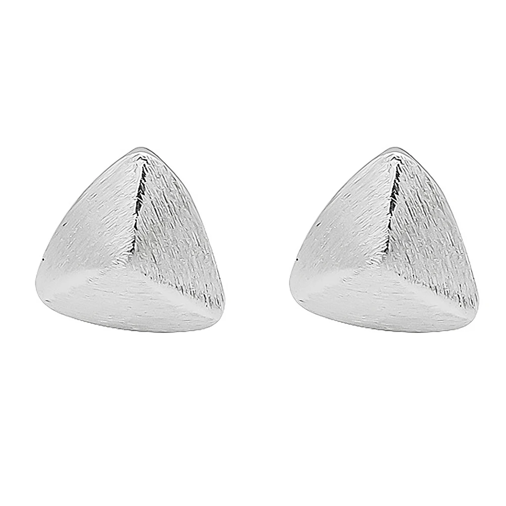 

Geometric Triangle Earrings Eardrop Sterling Silver S925 Anti Allergy Durable Premium Material Easy On Off Gifts