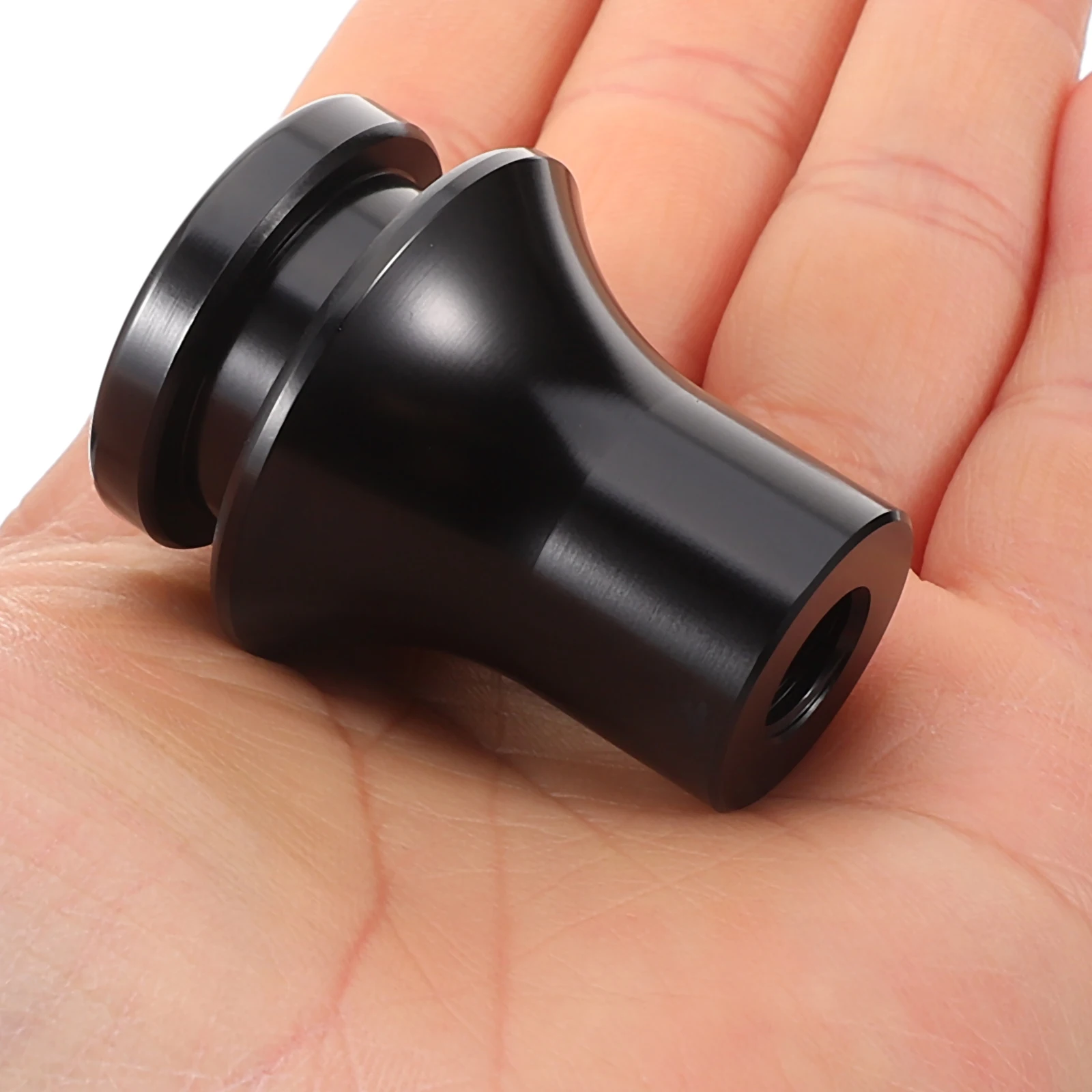 

Universal Shift Knob Adapter Gear Head Extension Retainer Manual Car Black Easy Install Durability Car Interior