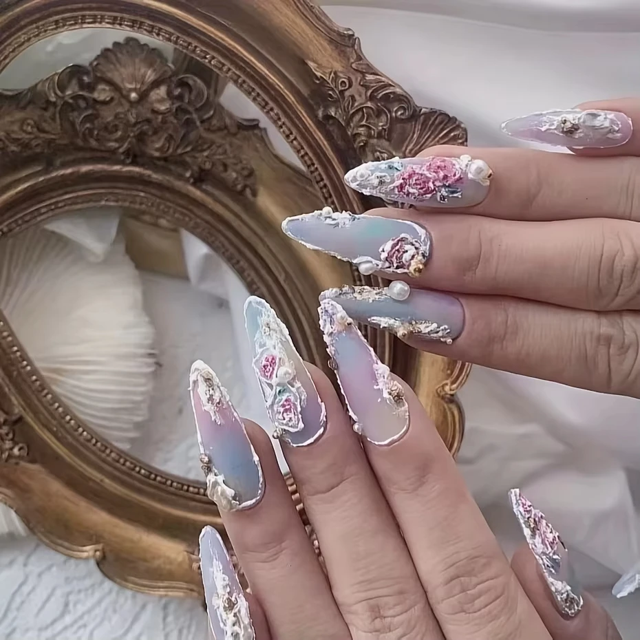 6 ألوان هلام مسمار الفن الجص تأثير ثلاثية الأبعاد نسيج الرمال لا حاجة معطف فوقي هلام البولندية UV طلاء الأظافر ورنيش الورنيش #4