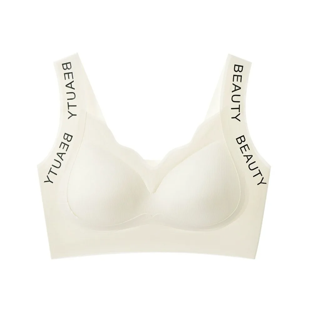 Comfortable Close-fitting Seamless Bra Shockproof Beautiful Back Wireless Bra Underwear for Women Lady