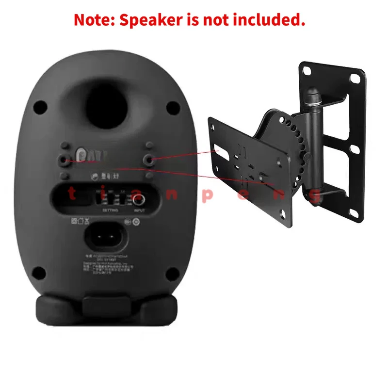 WYORESY for Genelec 8010/8020/8030 G2/G3 HiFi Speakers Wall & Ceiling Mount Bracket Stable Audio Installation Support Holder